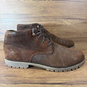 Wolverine Cort Chukka Leather Boots Men’s Size 12 Lace Up Shoes